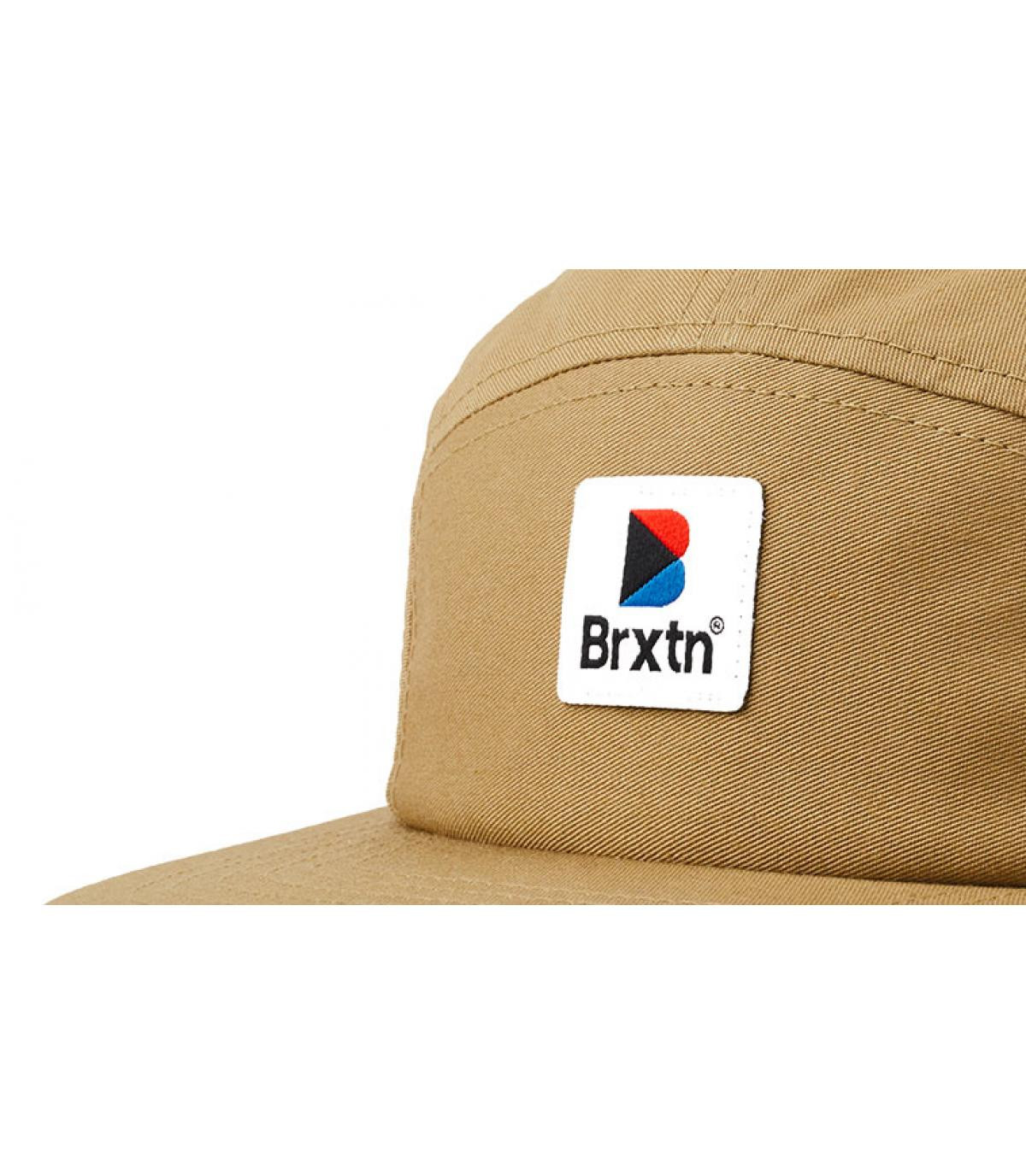 casquette 5 panel beige Brixton